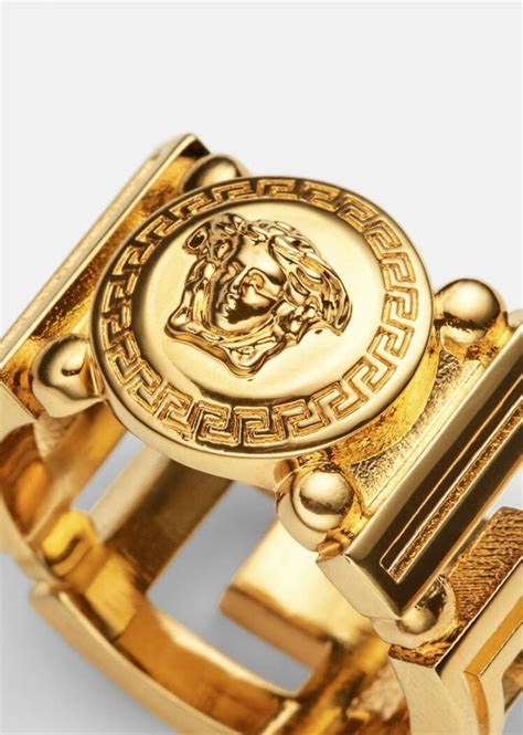 versace wrist chain|versace ring women.